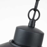 Elstead Lighting Outdoor Hanging from the Copenhagen range. Copenhagen 1 Light Chain Lantern Product Code = COPENHAGEN8-BK