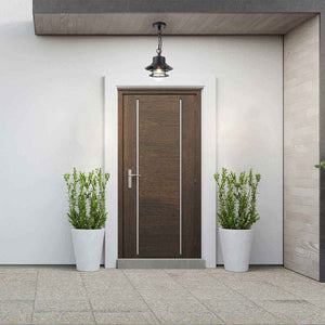 Elstead Lighting Outdoor Hanging from the Copenhagen range. Copenhagen 1 Light Chain Lantern Product Code = COPENHAGEN8-BK