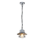 Elstead Lighting Outdoor Hanging from the Copenhagen range. Copenhagen 1 Light Chain Lantern Product Code = COPENHAGEN8-SIL