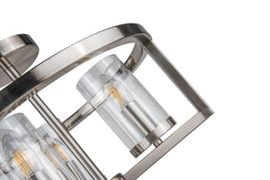 Magnalux Costello 3 Light Semi Flush Satin Chrome Part Number - COS03SC