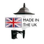 Elstead Lighting Outdoor Wall Light from the Chapel range. Chapel 1 Light Up Wall Lantern – SKU CP1-BLACK