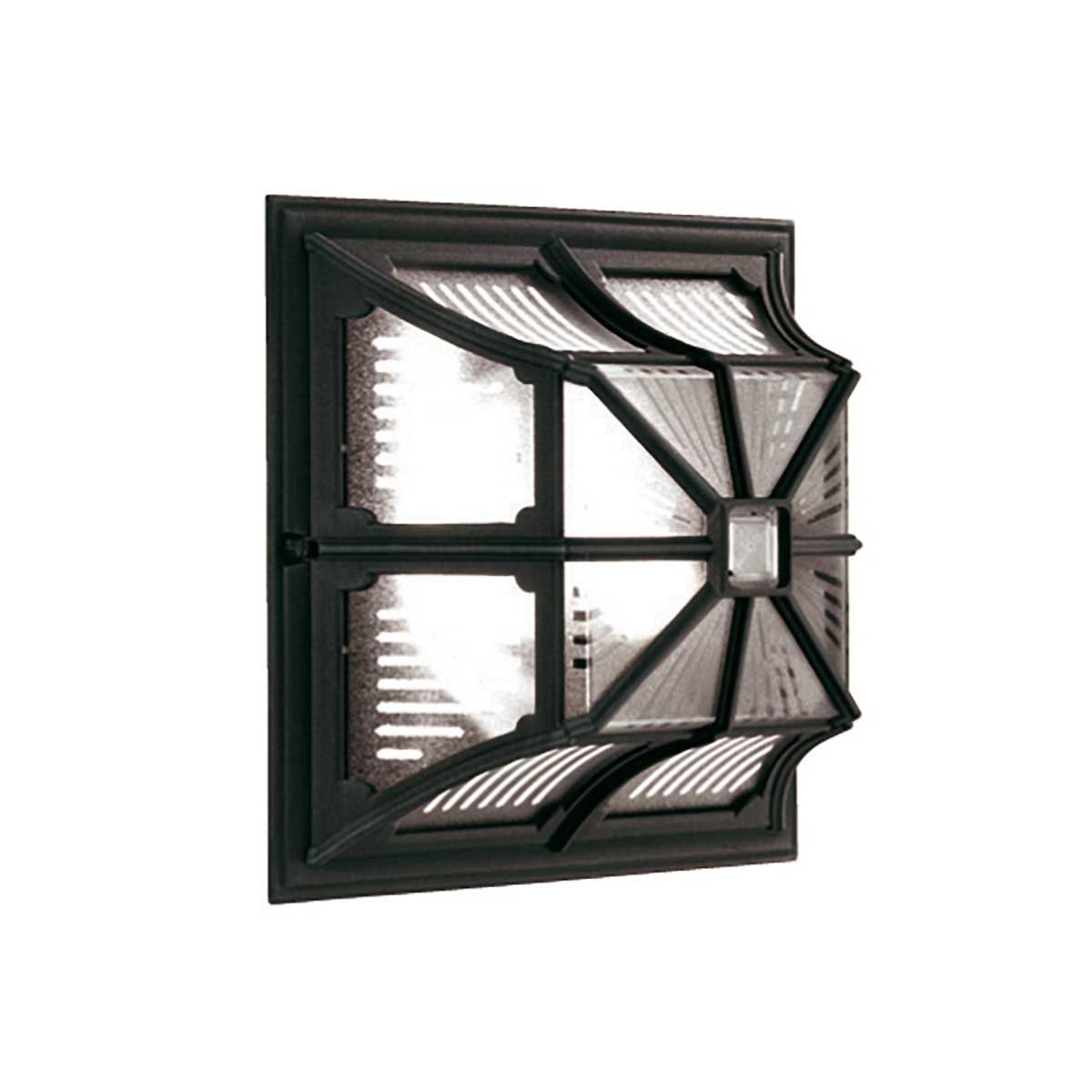 Elstead Lighting Ceiling Flush from the Chapel range. Chapel 1 Light Flush Lantern – SKU CP12-BLACK