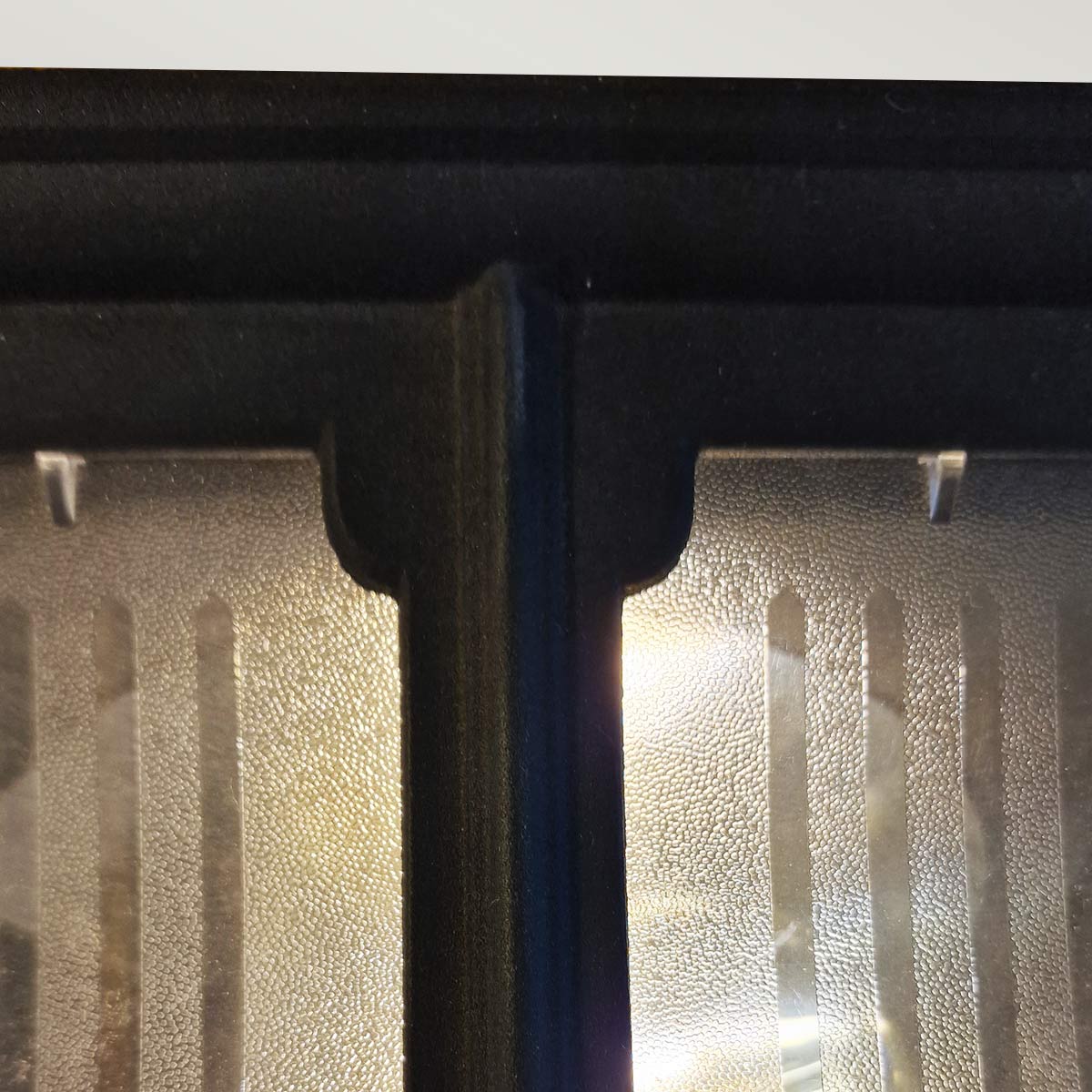 Elstead Lighting Ceiling Flush from the Chapel range. Chapel 1 Light Flush Lantern Product Code = CP12-BLACK