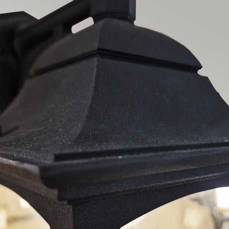 Elstead Lighting Outdoor Wall Light from the Chapel range. Chapel 1 Light Down Wall Lantern Product Code = CP2-BLACK