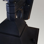 Elstead Lighting Outdoor Wall Light from the Chapel range. Chapel 1 Light Down Wall Lantern Product Code = CP2-BLACK
