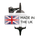 Elstead Lighting Outdoor Wall Light from the Chapel range. Chapel 1 Light Down Wall Lantern – SKU CP2-BLACK