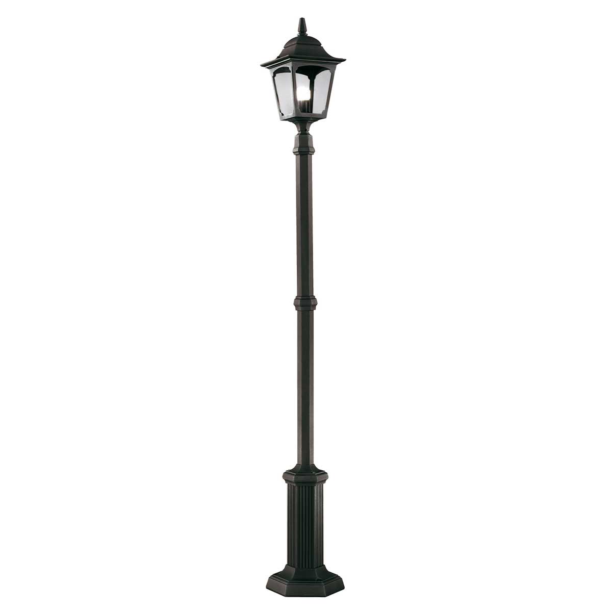 Elstead Lighting Lamp Post from the Chapel range. Chapel 1 Light Lamp Post Product Code = CP6-BLACK