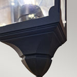 Elstead Lighting Outdoor Wall Light from the Chapel range. Chapel 1 Light Half Lantern – SKU CP7-2-BLACK