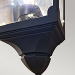 Elstead Lighting Outdoor Wall Light from the Chapel range. Chapel 1 Light Half Lantern Product Code = CP7-2-BLACK
