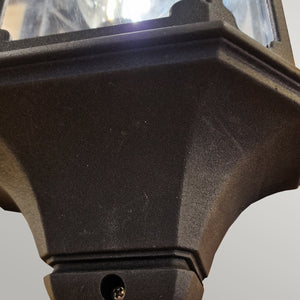 Elstead Lighting Outdoor Wall Light from the Chapel range. Chapel 1 Light Half Lantern Product Code = CP7-BLACK