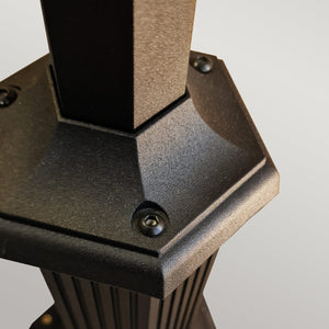 Elstead Lighting Lamp Post from the Chapel range. Chapel 2 Light Twin Post Product Code = CP8-BLACK