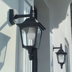 Elstead Lighting Outdoor Wall Light from the Chapel Mini range. Chapel 1 Light Mini Down Wall Lantern – SKU CPM2-BLACK