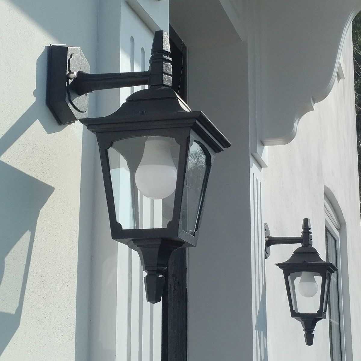Elstead Lighting Outdoor Wall Light from the Chapel Mini range. Chapel 1 Light Mini Down Wall Lantern – SKU CPM2-BLACK