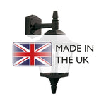 Elstead Lighting Outdoor Wall Light from the Chapel Mini range. Chapel 1 Light Mini Down Wall Lantern – SKU CPM2-BLACK
