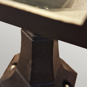 Elstead Lighting Pedestal Lantern from the Chapel Mini range. Chapel 1 Light Mini Pedestal Lantern Product Code = CPM4-BLACK