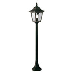 Elstead Lighting Pillar Lantern from the Chapel Mini range. Chapel 1 Light Mini Pillar Lantern Product Code = CPM5-BLACK