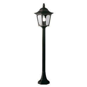 Elstead Lighting Pillar Lantern from the Chapel Mini range. Chapel 1 Light Mini Pillar Lantern Product Code = CPM5-BLACK