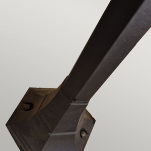 Elstead Lighting Pillar Lantern from the Chapel Mini range. Chapel 1 Light Mini Pillar Lantern Product Code = CPM5-BLACK