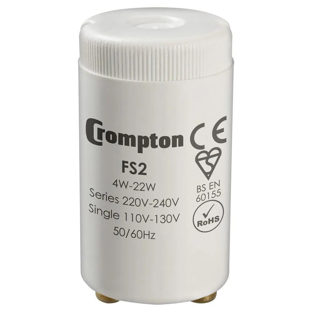 Crompton Lamps FL-CP-ST151 CRO - Crompton Lamps Starters Part Number FS2 Crompton 4-22W Starter 110-130V / 220V-240V