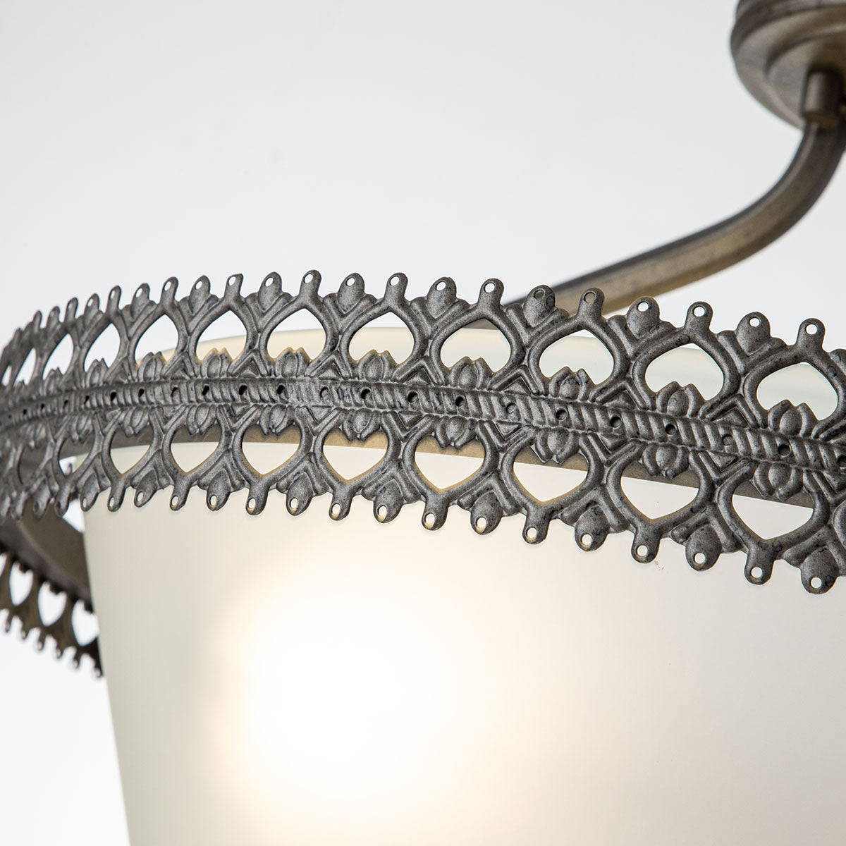 Elstead Lighting Ceiling Semi-Flush from the Crown range. Crown 3 Light Semi-Flush/Pendant Product Code = CROWN-SF