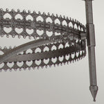 Elstead Lighting Chandelier from the Crown range. Crown 3 Light Chandelier – SKU CROWN3