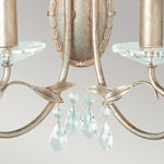 Elstead Lighting Wall Light from the Christina range. Christina 2 Light Wall Light Product Code = CRT2-SILVER-GOLD