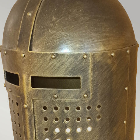 Elstead Lighting Table Lamp from the Crusader range. Crusader 1 Light Table Lamp Product Code = CRUSADER-T-L