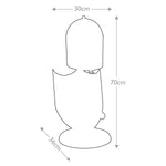 Elstead Lighting Table Lamp from the Crusader range. Crusader 1 Light Table Lamp – SKU CRUSADER-T-L