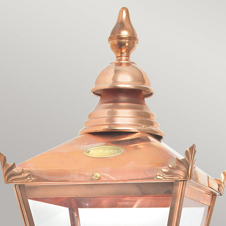 Norlys Chelsea 1 Light Wall Lantern CS1-COPPER