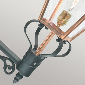 Norlys Chelsea 1 Light Wall Lantern CS1-COPPER
