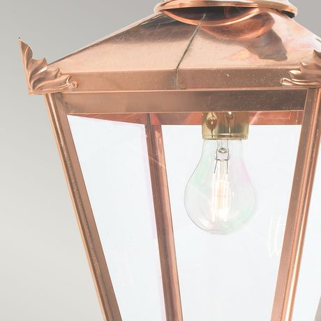 Norlys Chelsea 1 Light Down Wall Lantern CS2-COPPER