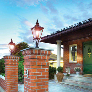 Norlys Chelsea 1 Light Pedestal Lantern CS3-COPPER