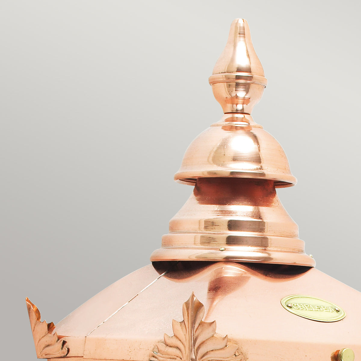 Norlys Chelsea 1 Light Half Lantern CS7-COPPER