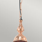 Norlys Chelsea 1 Light Chain Lantern CS8-COPPER