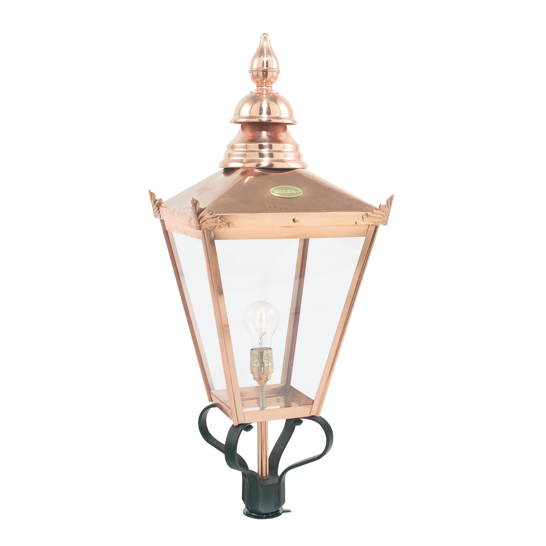 Norlys Lamp Post from the Chelsea range. Chelsea 1 Light Grande Lamp Post Head Only Product Code = CSG-HO