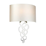 Elstead Lighting  Wall Light from the Curtis range. Curtis Large 2 Light Wall Light Product Code = CURTIS-LARGE-PC