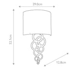 Elstead Lighting Wall Light from the Curtis range. Curtis Medium 1 Light Wall Light – SKU CURTIS-MEDIUM-PC