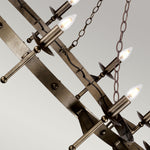 Elstead Lighting Chandelier from the Cromwell range. Cromwell 12 Light Chandelier Product Code = CW12-OLD-BRZ