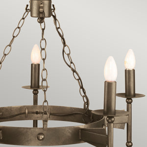 Elstead Lighting Chandelier from the Cromwell range. Cromwell 5 Light Chandelier Product Code = CW5-OLD-BRZ