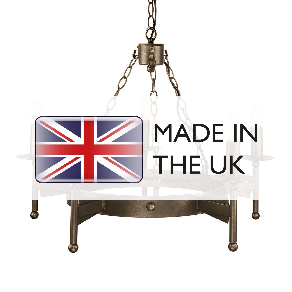 Elstead Lighting Chandelier from the Cromwell range. Cromwell 5 Light Chandelier – SKU CW5-OLD-BRZ