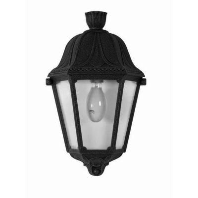 Magnalux Daria Black Clear E27 Half Wall Light Part Number - DARIA
