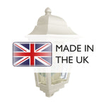 Elstead Lighting Deco Lane 1-light Half Wall Lantern – SKU DECO-LANE7-CREAM