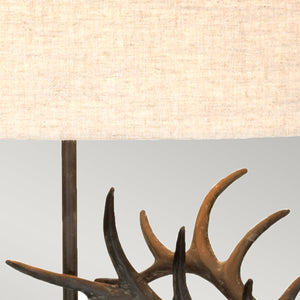 Designer's Lightbox Table Lamp from the Angus range. Angus 1 Light Table Lamp with Oval Shade Product Code = DL-ANGUS-TL