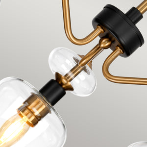 Elstead Lighting Ceiling Semi-Flush from the Armand range. Armand 3 Light Semi-Flush Product Code = DL-ARMAND-SF3-AB