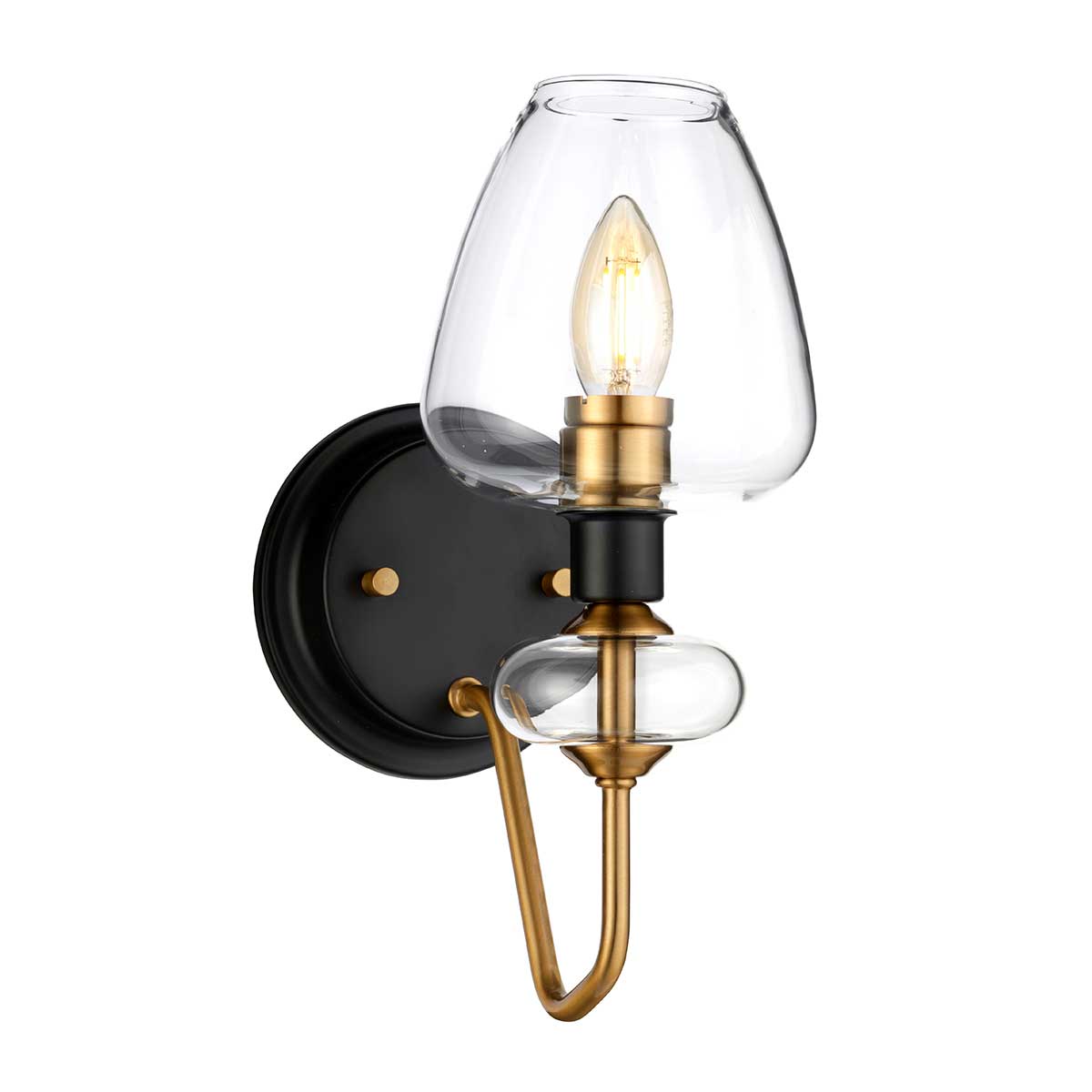 Elstead Lighting Armand 1 Light Wall Light DL-ARMAND1-AB