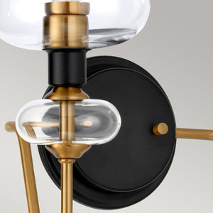 Elstead Lighting Wall Light from the Armand range. Armand 2 Light Wall Light Product Code = DL-ARMAND2-AB