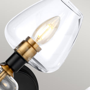 Elstead Lighting Wall Light from the Armand range. Armand 2 Light Wall Light Product Code = DL-ARMAND2-AB