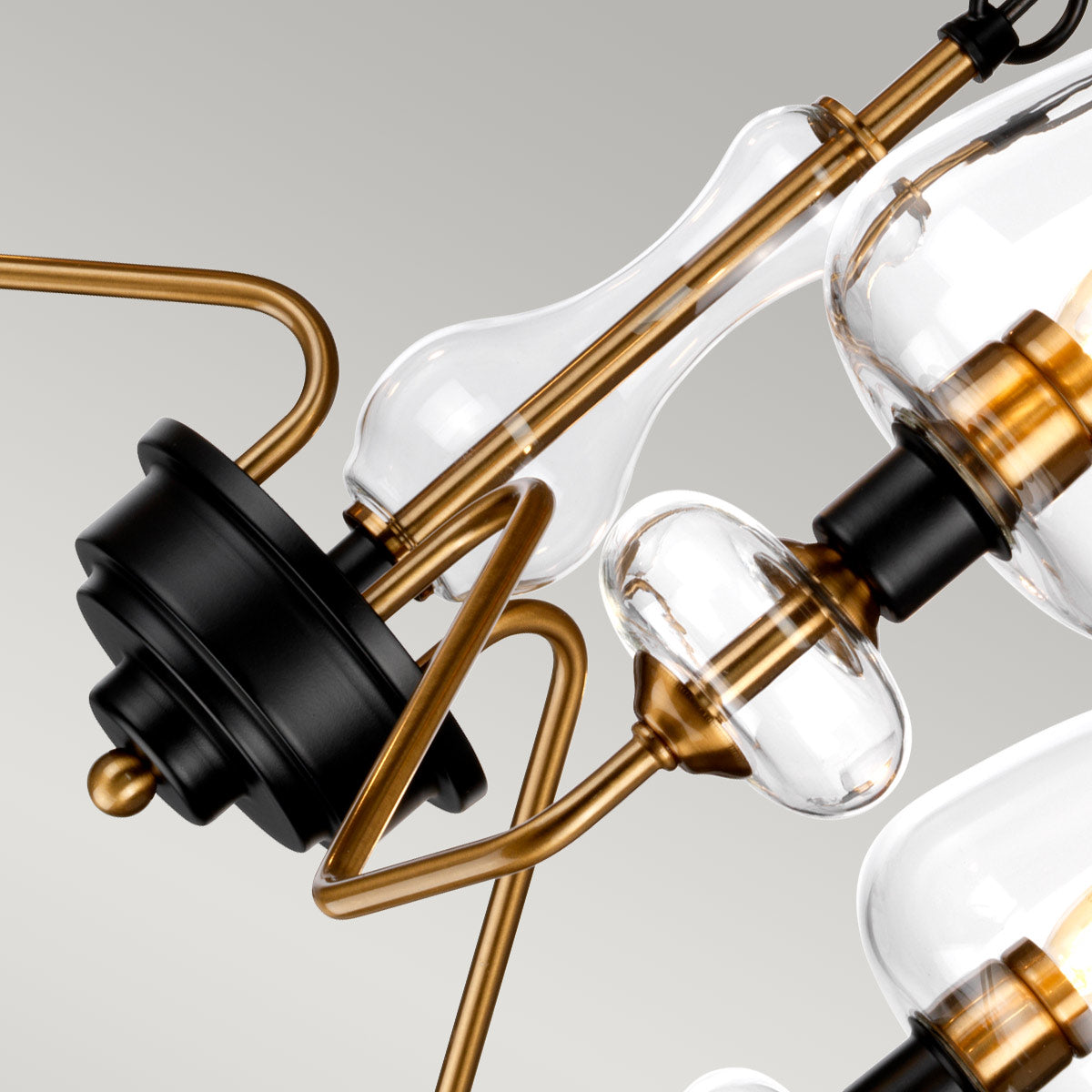 Elstead Lighting Pendant from the Armand range. Armand 3 Light Pendant Product Code = DL-ARMAND3-AB