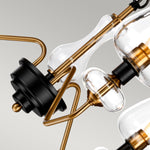 Elstead Lighting Pendant from the Armand range. Armand 3 Light Pendant Product Code = DL-ARMAND3-AB