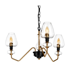 Elstead Lighting Pendant from the Armand range. Armand 3 Light Pendant Product Code = DL-ARMAND3-AB